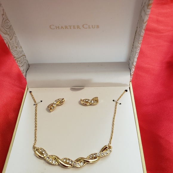 🎁SOLD OUT 🎁NWT,GOLD PAVE TWIST ENK - Picture 5 of 6